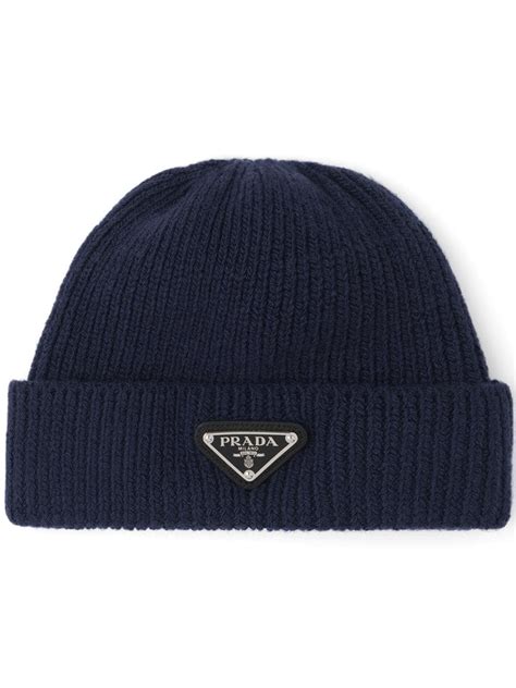 Prada Wool Knit Beanie w/ Tags 